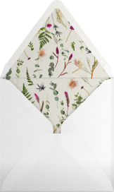 Fleurs Sauvage (Square) - Paperless Post Envelope