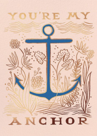 My Anchor - Valentine's Day Card by Rifle Paper Co.
