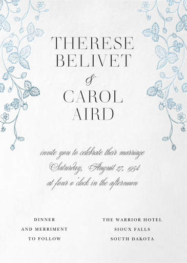 Strawberry Dreams - Wedding Invitation by Paperless Post