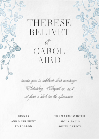 Strawberry Dreams - Wedding Invitation by Paperless Post