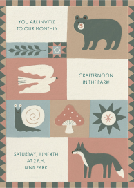 Cabin Quilt - Baby Shower Invitation by Paperless Post