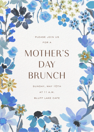 Showered in Florals - Mother's Day Invitation by Liberty