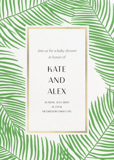 Palmier Nouveau by Paperless Post