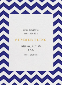 Chevrons - Tall by Paperless Post