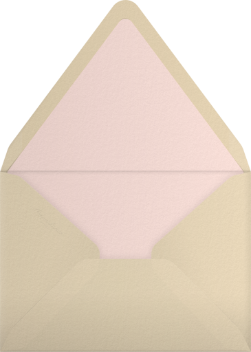 Lined Up - Paperless Post Envelope