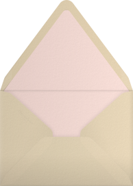 Lined Up - Paperless Post Envelope