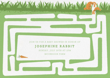 Hare and There by Paperless Post