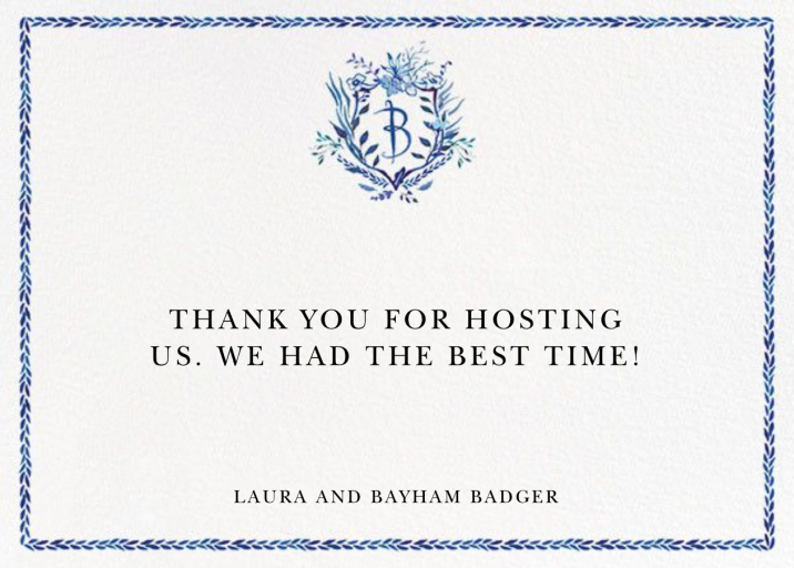 Orleans Family Crest Stationery - Stationery by Happy Menocal