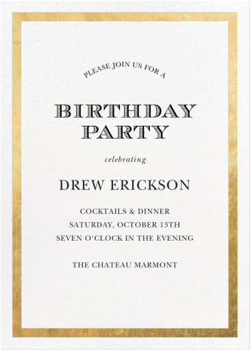 Classic Birthday by Sugar Paper