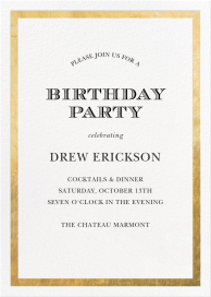 Classic Birthday by Sugar Paper