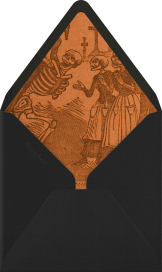 Blooming Skull - Open Sea Design Co. Envelope