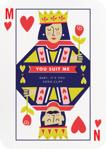 Well-Suited - Valentine's Day Card by Cheree Berry Paper & Design