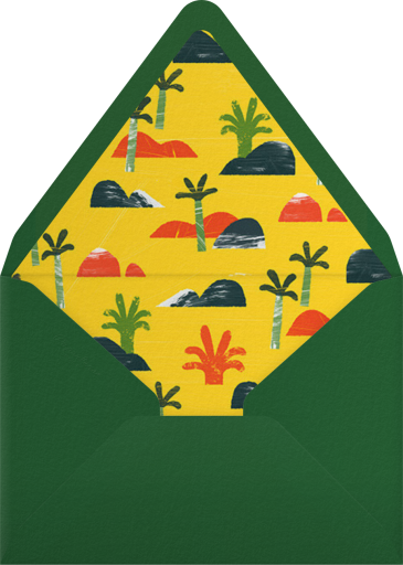 Partysaurus - Paperless Post Envelope