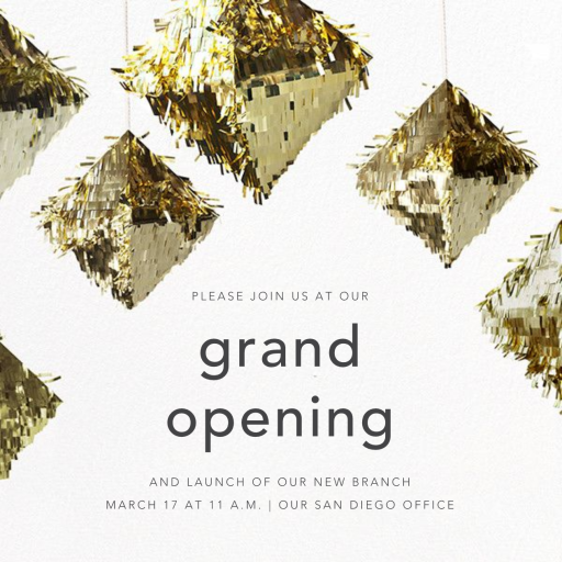 Canopy - Launch Party Invitation by CONFETTISYSTEM