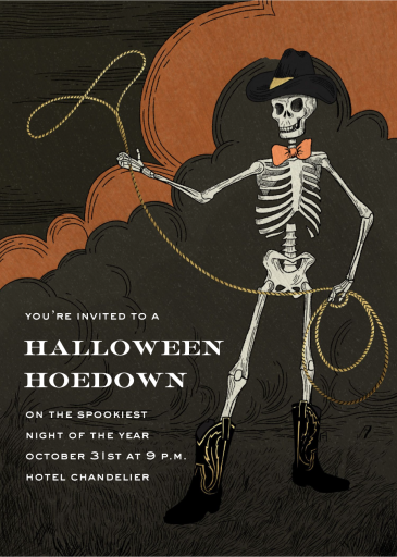 Spirited Affair - Halloween Invitation by Paperless Post