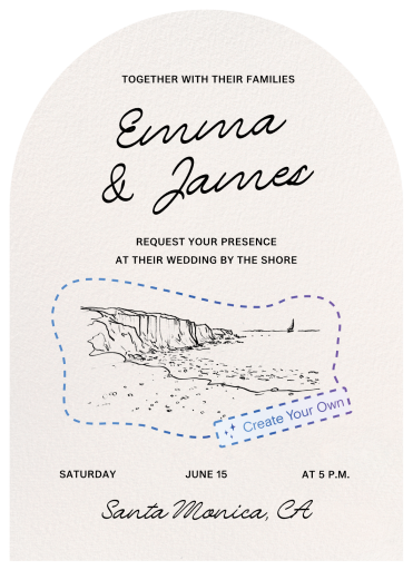 Archway (Custom Magic Art) - Wedding Invitation by Paperless Post