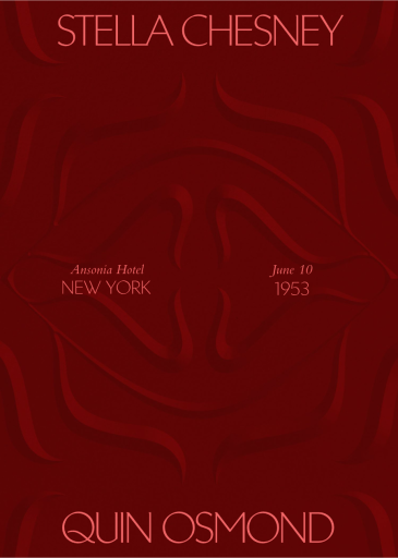 Crimson Curves - Invitation by Both