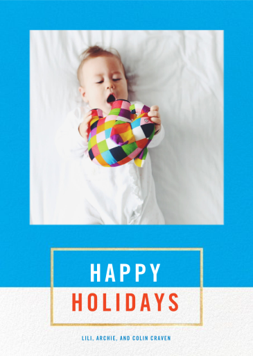 Bright and Bold - New Year's Card by Paperless Post