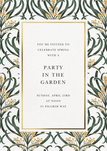 Flowering Mimosa by Oscar de la Renta