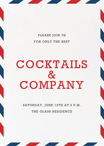 Par Avion - Party Invitation by Paperless Post