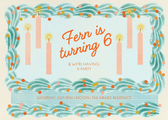 Dream Cake by Paperless Post