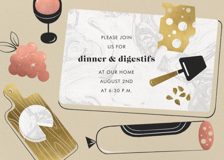 Charcuties - Corporate Reception Invitation by Paperless Post