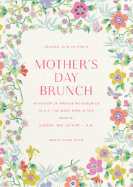 Mini Pavilion - Mother's Day Invitation by Liberty