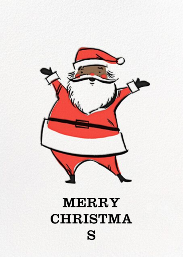 Retro Santa (Greeting) by Hello!Lucky