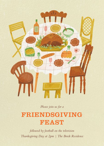 Dig In - Thanksgiving Invitation by Paperless Post