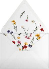 Floating Floral - Oscar de la Renta Envelope