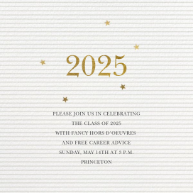 Stars Aligned - Graduation Party Invitation by Sugar Paper