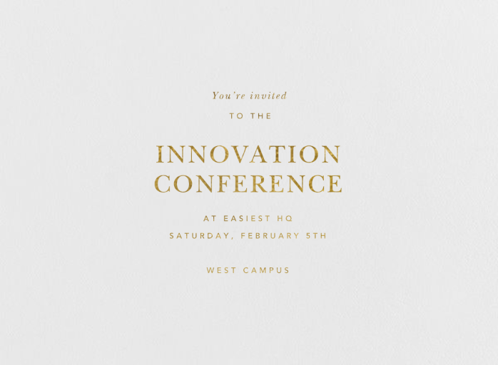 Wilcox - Business Event Invitation by Paperless Post