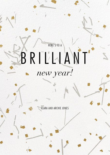 Fetiluxe - New Year's Card by Kelly Wearstler