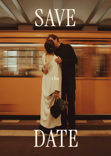 Passing Moments Photo - Save the Date by Paperless Post