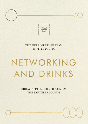 Dashing - Networking Event Invitation by Paperless Post