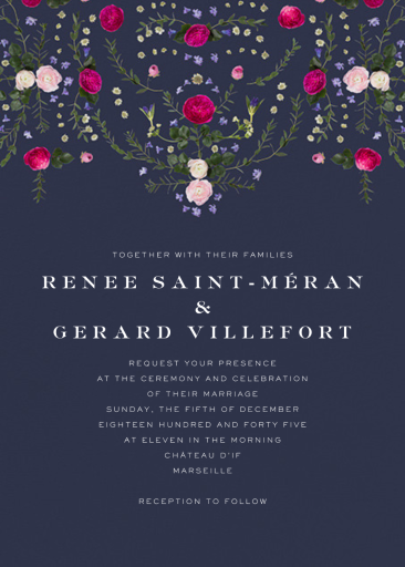Boho Floral - Wedding Invitation by Paperless Post