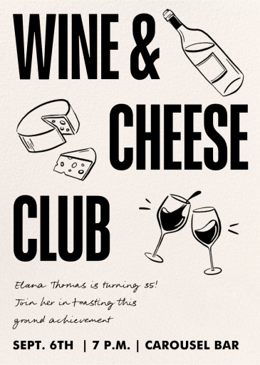 It's Gonna Be Brie - Birthday Invitation by Paperless Post