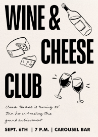 It's Gonna Be Brie - Birthday Invitation by Paperless Post