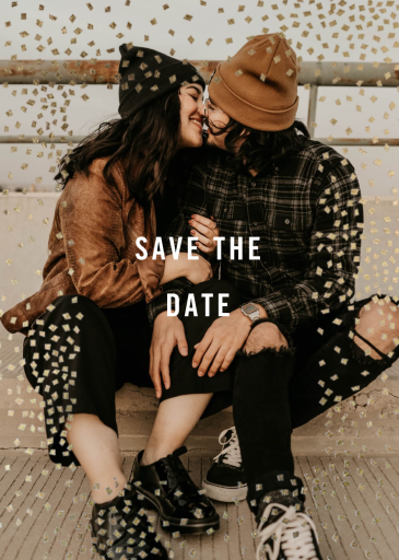 Fetti Photo - Save the Date by Kelly Wearstler