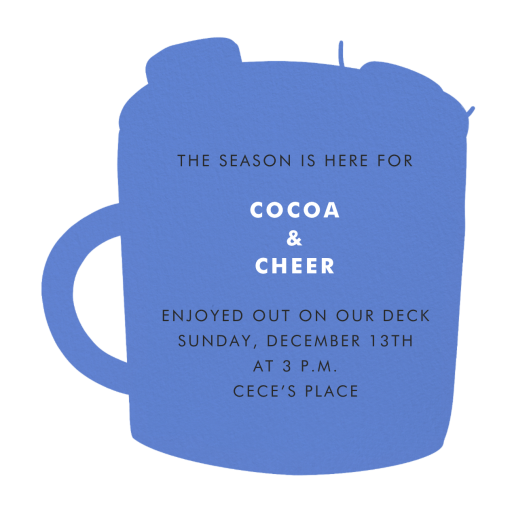 Marshmallow Mug by Hello!Lucky - Back