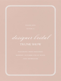 Leaf Inner Bevel Border - Shopping Event Invitation by Paperless Post