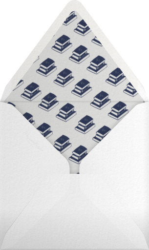 Red Square Border - Paperless Post Envelope