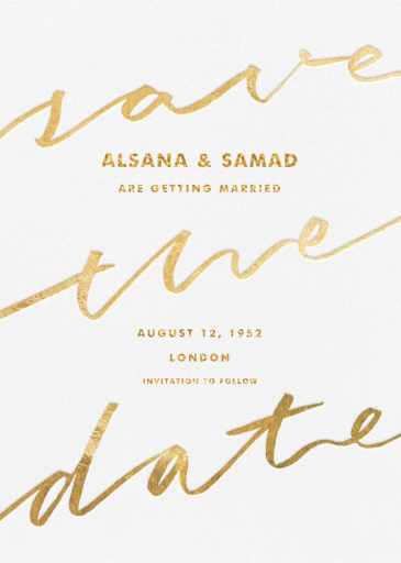 D'Etange - Save the Date by Paperless Post