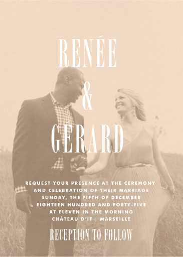 Quai II - Printable Invitation by Paperless Post