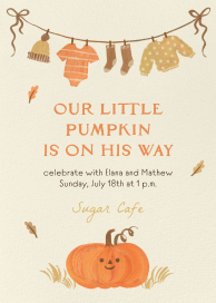 Clothes Pins - Baby Shower Invitation by Paperless Post