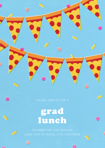 Five Easy Pizzas - School Event Invitation by Paperless Post