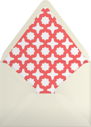 Golden String Lanterns - Paperless Post Envelope