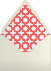 Golden String Lanterns - Paperless Post Envelope