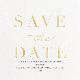 Remnant (Save The Date) by Paperless Post