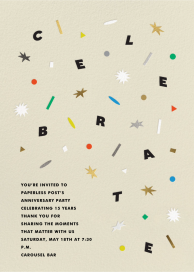 Confetti Celebration by The Indigo Bunting